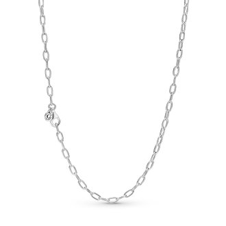 [399410C00-50] Sterling silver link necklace