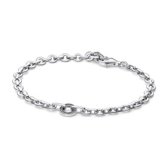 Byzylyk me zinxhir të spikatur Pavé nga  Pandora Signature