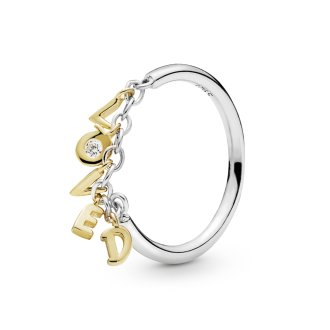 Loved PANDORA Shine and silver ring with clear cubic zirconia