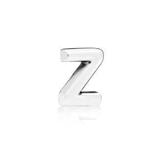 Letter Z silver petite element