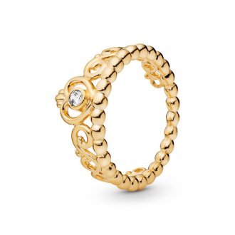 PANDORA Shine tiara ring with clear cubic zirconia
