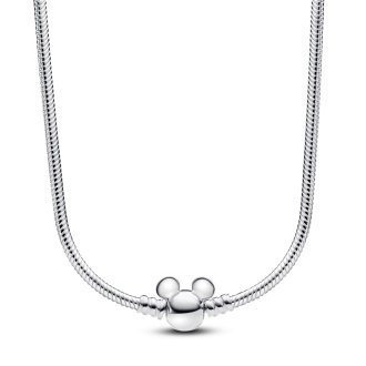 Disney Mickey Mouse sterling silver snake chain necklace